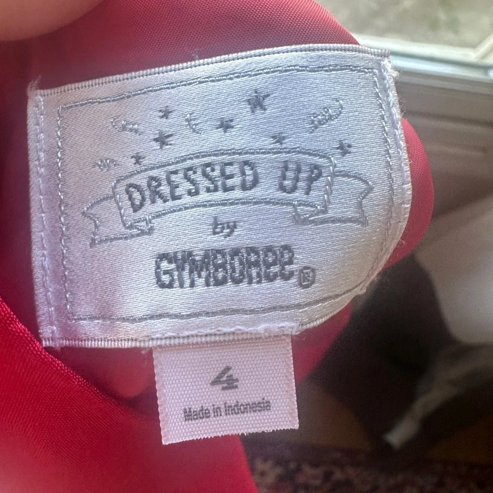 Girls red formal holiday dress